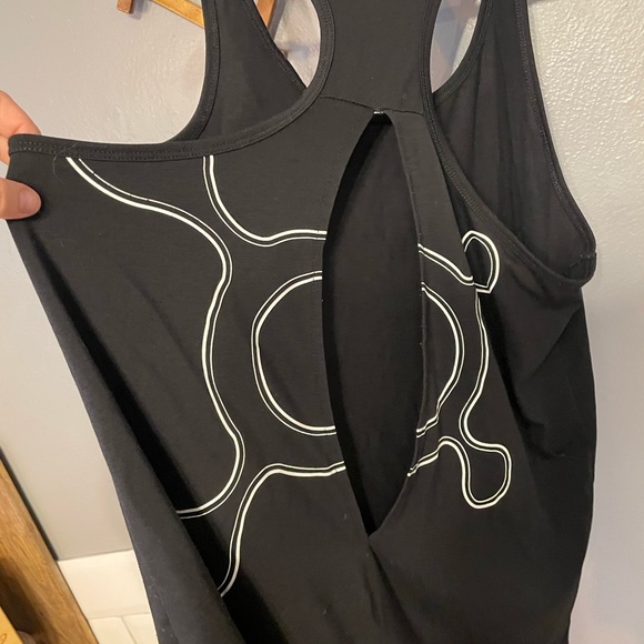 OrangeTheory Workout tank top open back black - Picture 6 of 7
